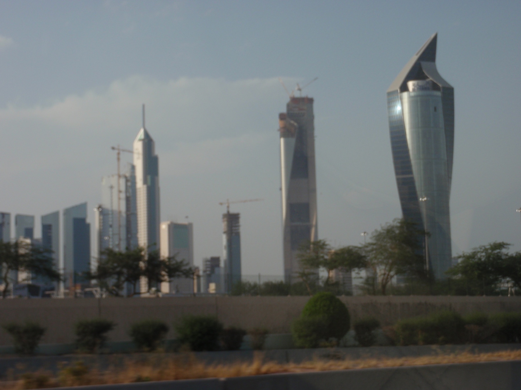Kuwait City skyline seen from the Sharq waterfront