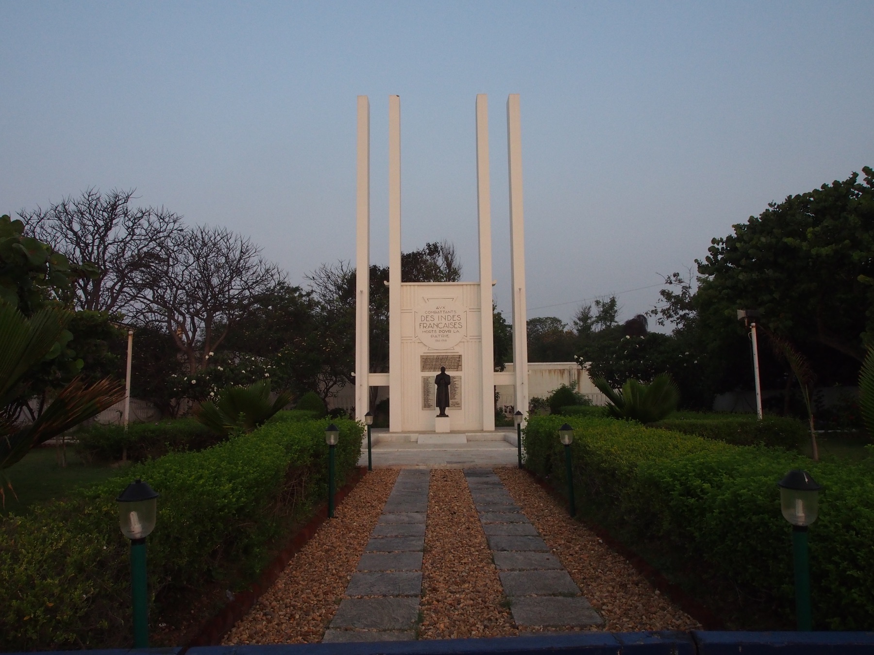 Puducherry promenade at dawn